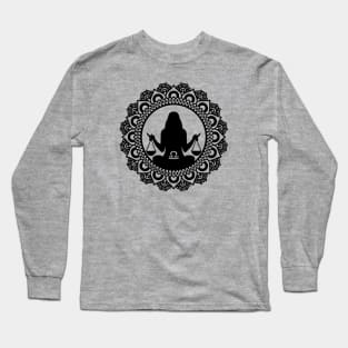 Libra Zodiac Mandala Long Sleeve T-Shirt